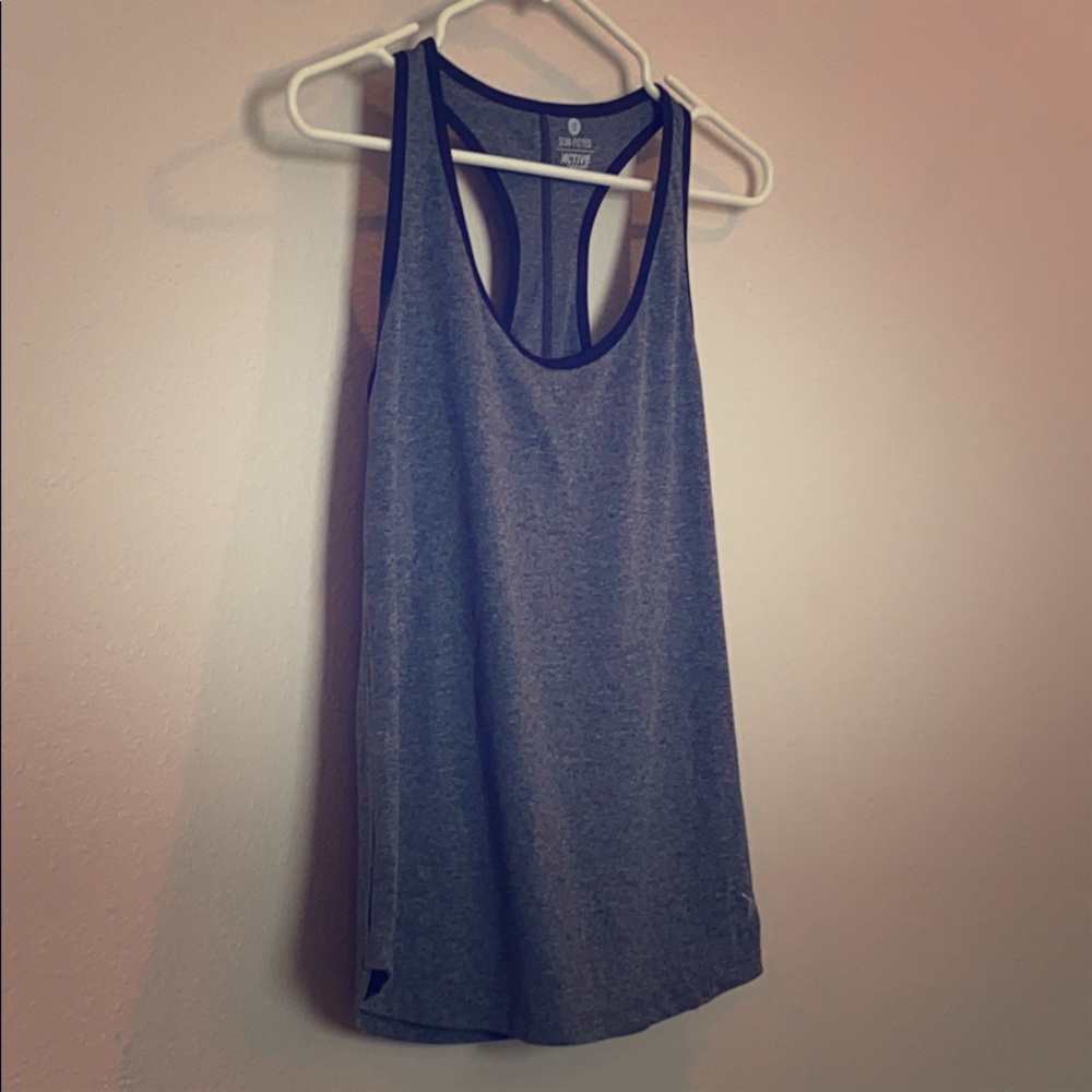 Grey Workout Top